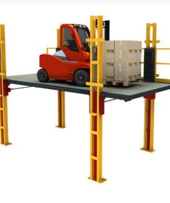 DDP-020-001 Dört Pistonlu 5000KG-10000KG Kapasiteli 1M-19M Seyir Mesafeli Yük Platformu